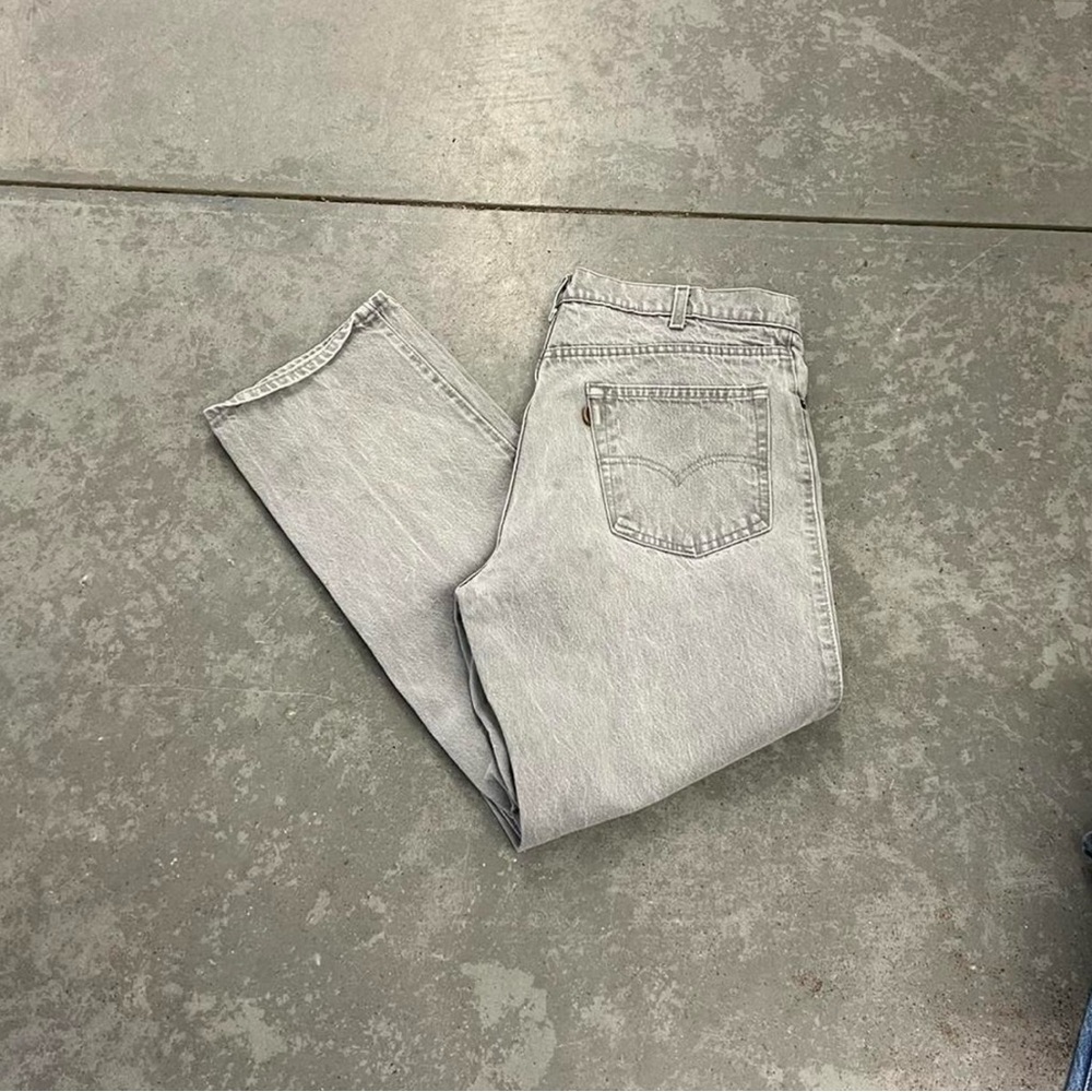 Levi Light Gray Denim Jeans, excellent condition